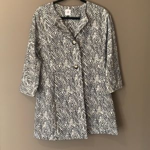 CAbi chevron stripe jacket